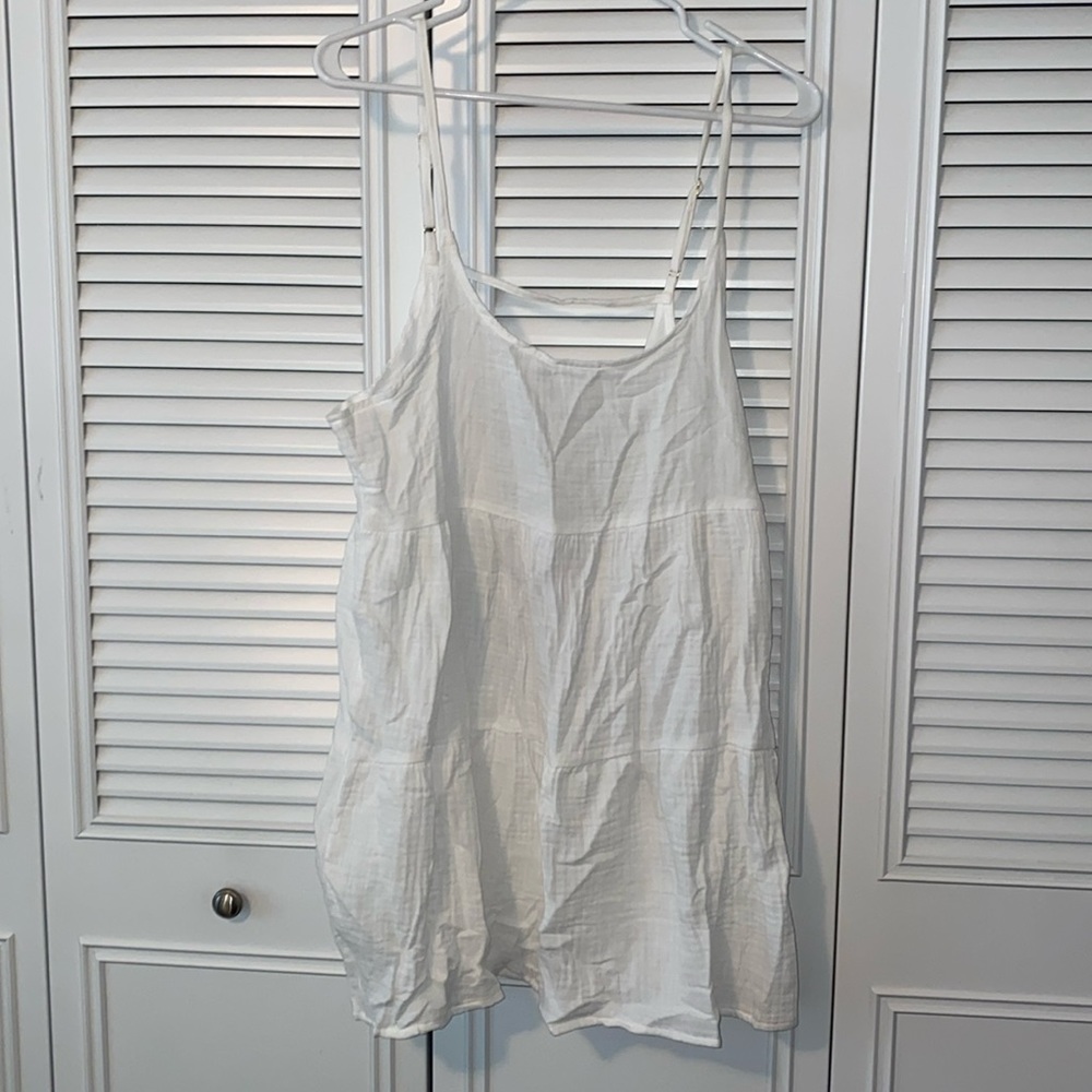NWT Wild Fable white bathing suit cover up dress